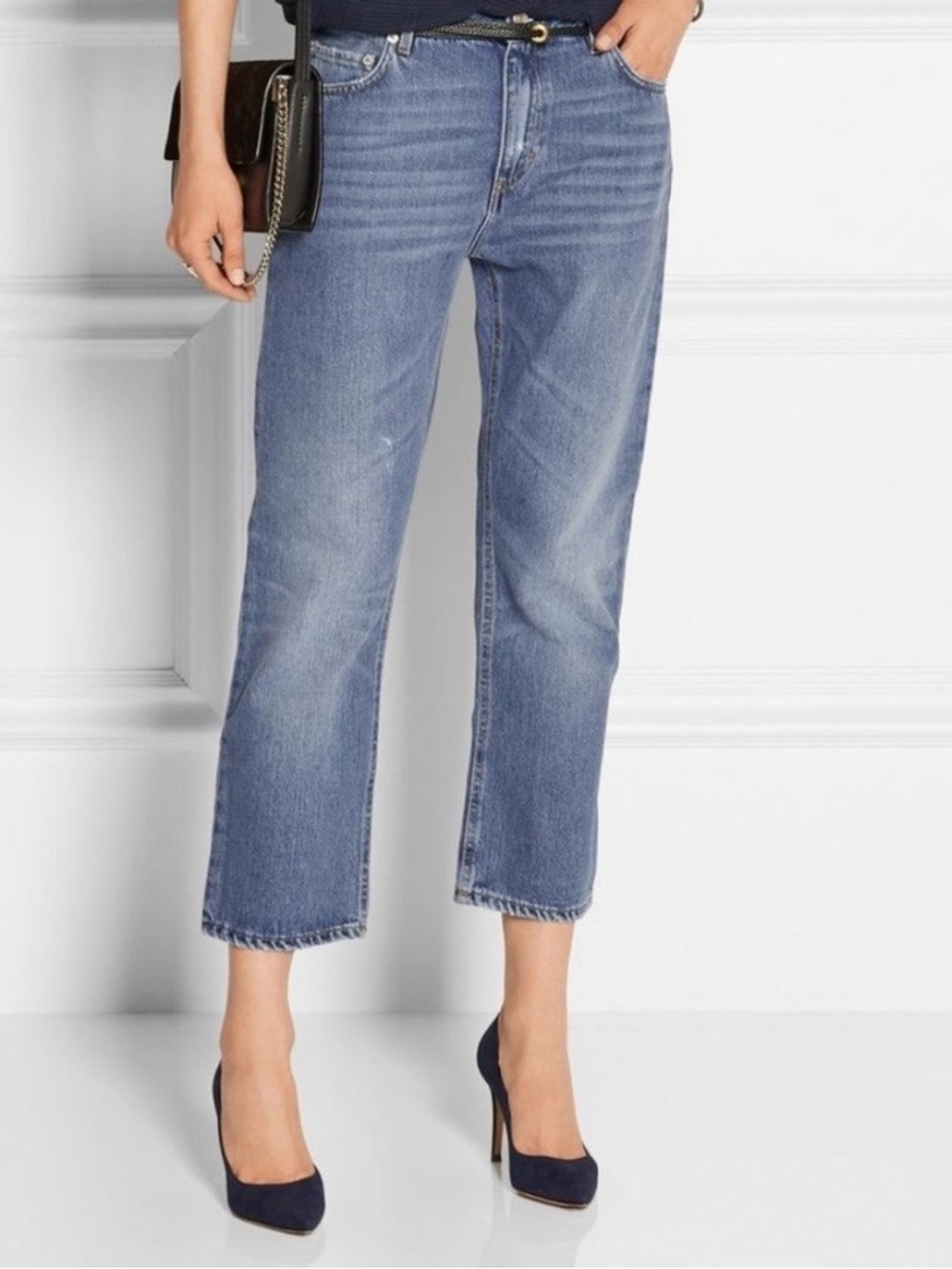 Acne Studios "Pop LT Vintage" Relaxed Boyfriend Jeans - Size 34 (US 2)